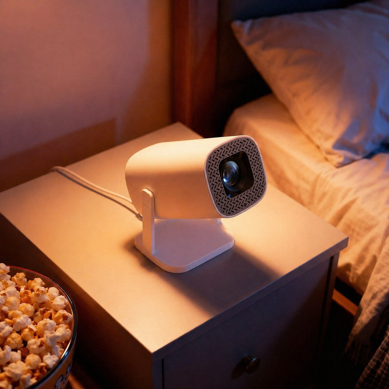 Mini Projector for Cozy Evenings