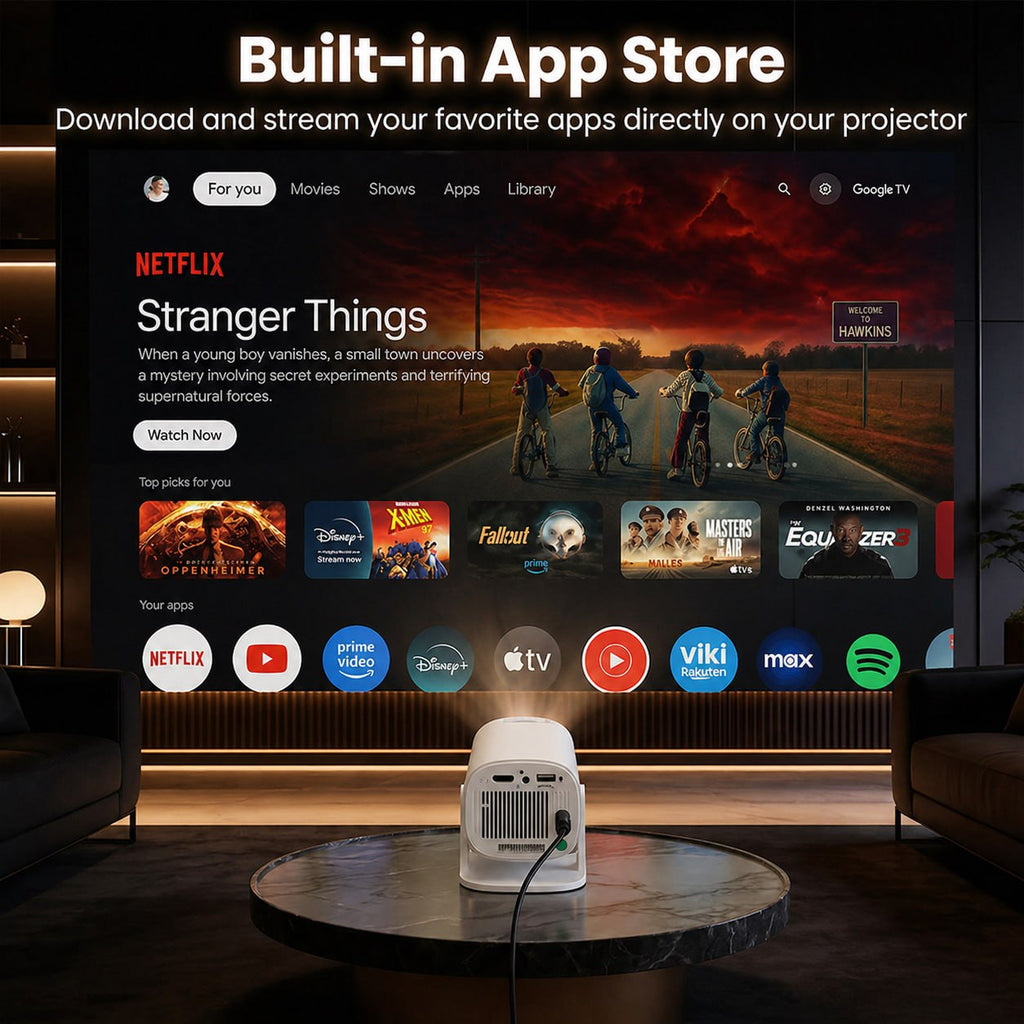 Mini Projector for Cozy Evenings