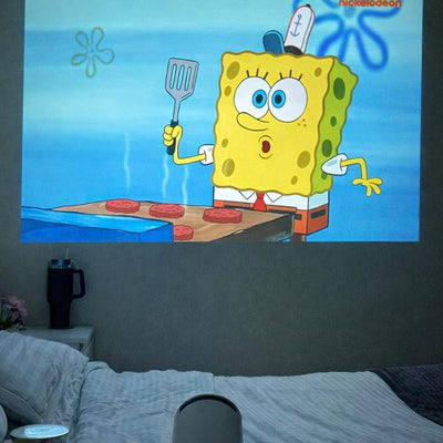 S40 Mini Projector | 120” Home Cinema Anywhere | WiFi & Bluetooth