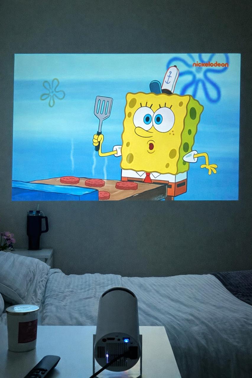 S40 Mini Projector | 120” Home Cinema Anywhere | WiFi & Bluetooth