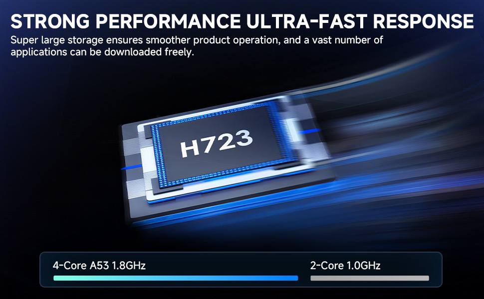 T40 Mini Projector | 120” Home Cinema Anywhere | WiFi & Bluetooth